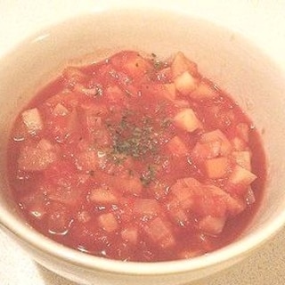 トマトとセロリのスープ